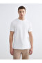 Ecru bicycle collar men's t-shirt from plus-store - 2