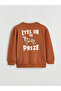 Kaplan Printed Boy's Thick Sweatshirt - 6