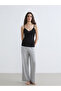 Black V-Neck Lace Detailed Strap Women's Undershirt from Guliis Store - 2