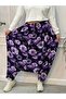 Women's Digital Print Patterned Traditional Anatolian Empirme Shalwar