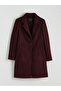 Two Mt Shop Quality Lcw Vision Plum Jacket Collar Women's Cashmere Coat - 6