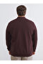 Esvab • Modern & Distinctive Oversized Turn-Down Collar Men's Sweatshirt - 5