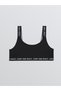 Rmz Gi̇yi̇m Farkiyla Letter Printed Girls' Bustier Set of 2 - 2