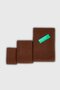 Be-0829st-br 100% cotton brown 3 piece set, 30x50 cm, 50x90 cm, 70x140 cm towel set