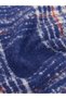 Quality Pieces from Çelebi Store Women's Scarf with Checkered Embroidery and Tassels - 4