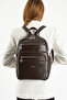 Victoria Faux Leather Backpack 9L 35X24X11 cm Multi-Compartment with Side Water Bottle Pocket - 2