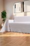 Cotton Sofa Cover with Fringes | Multi-Purpose Cover | Armchair Shawl | Covering the Arms | Battal Boy | 180X300 | - 2