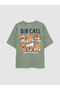 New Season White Lion Printed Boys' T-Shirt 2-Pack - 3