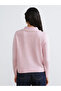 Patenth'Den Pink Peter Pan collar Bead Embroidered Women's Knitwear Sweater - 4