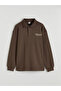 Create Your Style with Uzg Store Brown Polo Neck Printed Boys' T-Shirt