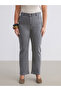 Esvab • Modern & Distinctive Plus Size Wide Leg Women's Jean Pants - 3