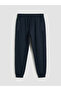 Xside Navy Blue Standard Fit Men's Jogger Sweatpants with Zipper Pockets - 5
