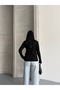 Women's Crew Neck Embroidery Detailed Hair Knit Sweater - 8