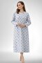 Floral Detailed Dressing Gown Nightgown Set - 2