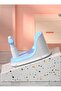Baby Bath Seat, Non-Slip Mat, Portable, with Backrest & Suction Cups, 6-24 Months (Blue King) - 4