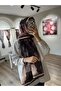 Soft Patterned Brown Shawl - 6
