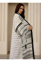 Mi̇las Cotton Woven Kaftan - 5