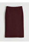 Rmz Gi̇yi̇m Farkiyla Belted Slit Knitwear Skirt - 6