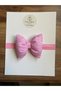 Baby Girl Bow & Pompom Bandana - Hair Band Set of 3 - 4