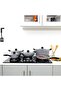 Non-Stick Cookware Set With Granite Coating - 2
