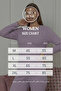 Thick Winter Interlock Striped Long Sleeve Knit Pajama Set - 7