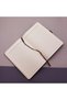 Mi White Leather Cover Notebook and Metal Pen Set - 4