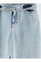 M&B Collection Blue Wideleg Girls' Jean Pants - 4
