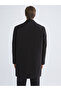 Özmarka New Season Standard Fit Jacket Collar Men's Cashmere Coat - 6