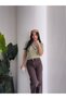 Women's Scarf Short Sleeve Premium Quality Sweater - 4