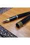Black Patterned Metal Pen - 2