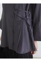 Lcw Modestgri Women's Shirt Tunic with Tie Detail - 3