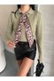 Women's Scarf Long Sleeve Premium Quality Knitwear Sweater - 7