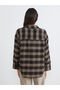 Plaid Oversize Women's Shirt - 4