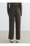 Trendlucky Women's Wide Leg Pants with Elastic Waist and Difference in Color - 5