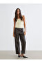 Lcw Vision Standard Fit Women's Leather-Look Pants - 4