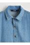 Esse Collection Indigo Striped Boys' Jean Shirt - 2