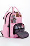 Mother Baby Care Backpack with Diaper Mat and Keychain Gift - 6