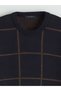 Rmz Clothing Season Products Sweaters Navy Blue Crew Neck Men's Knitwear Sweater - 6