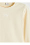 Esvab • Modern & Distinctive Zero Roba Collar Girls' Embroidered T-Shirt - 4