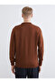 Crew Neck Men's Knitwear Sweater - 4