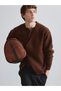 Vizyon New Season V-Neck Men's Knitwear Cardigan