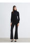 Create Your Style with Uzg Store Black Turtleneck Women's Knitwear Sweater - 2