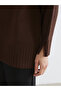 Esvab • Modern & Distinctive Zero Roba Collar Loose Fit Women's Knitwear Tunic - 4