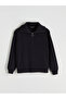 Navy Blue Mock Neck Women's Knitwear Sweater from Artı-Store - 5