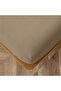 King Bed Sheets Set, 500 TC, 4 Piece, Microfiber, 41 cm Pockets, Wrinkle Free (khaki) - 8