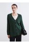 Alita City Lcw Modest Khaki Knitwear Plain Women's Cardigan with a Difference