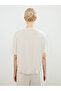 Crew Neck Modal Blended Women's T-Shirt - 4