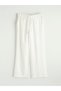 Vizyon New Season Elastic Waist Textured Women's Trousers - 5