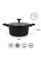 Stockpot Cuisine 28x13.5cm/7.1 Ltr With Glass Lid (Aluminium With Non-Stick Coating) - 7