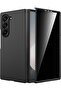 (1+1) Case for Samsung Galaxy Z Fold 7 Case with Privacy Screen Protector, Hard PC Ultra Thin Soft
